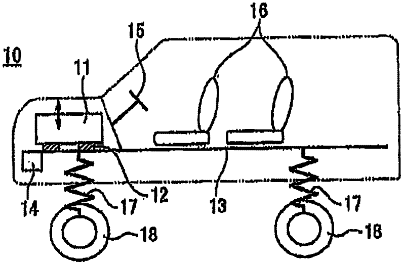 Vibration damping device, method of controlling vibration damping device, method of correcting offset of vibration damping device, and leaf spring