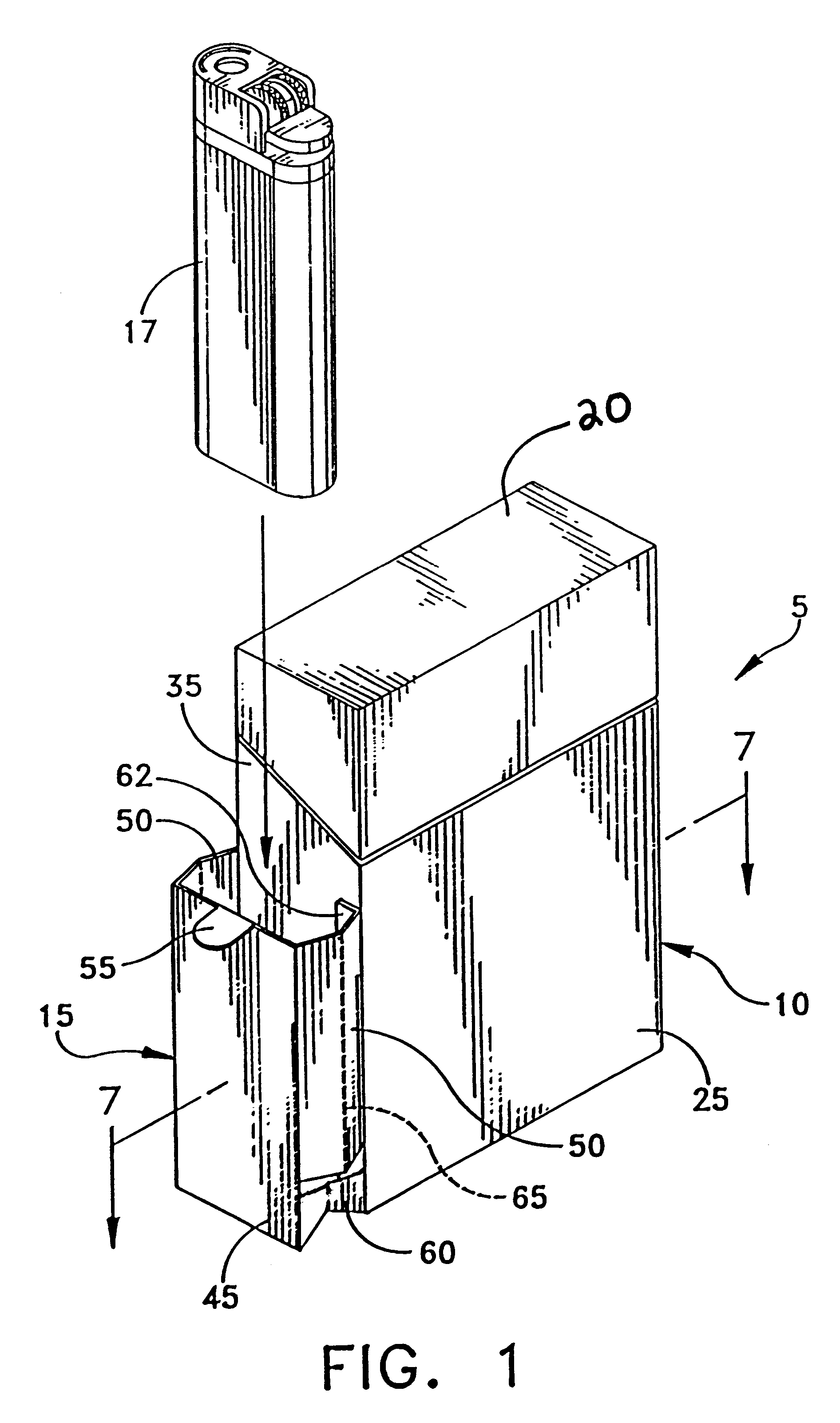 Cigarette lighter receptacle