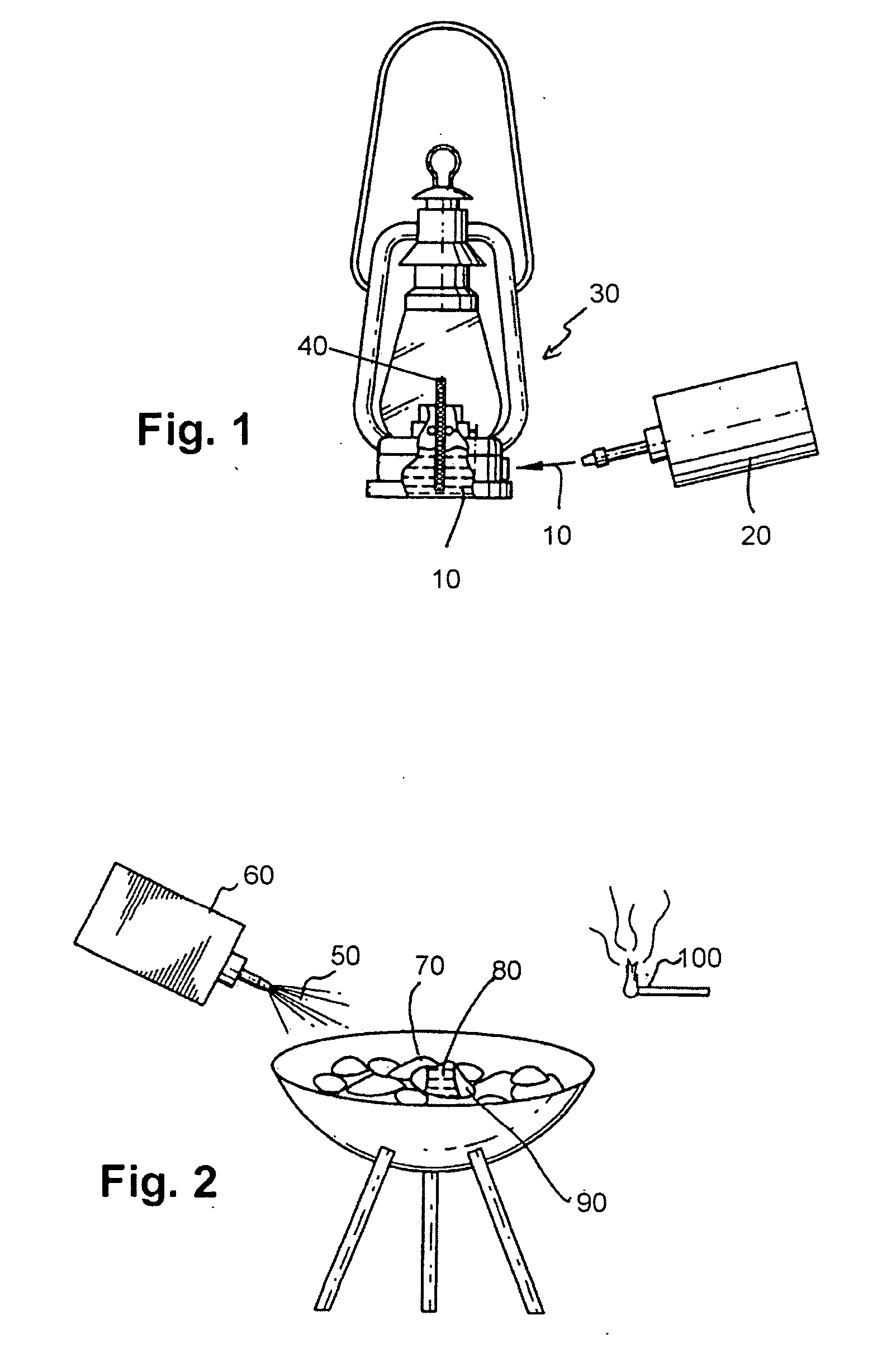 Lamp oil composition and lighter fluid composition