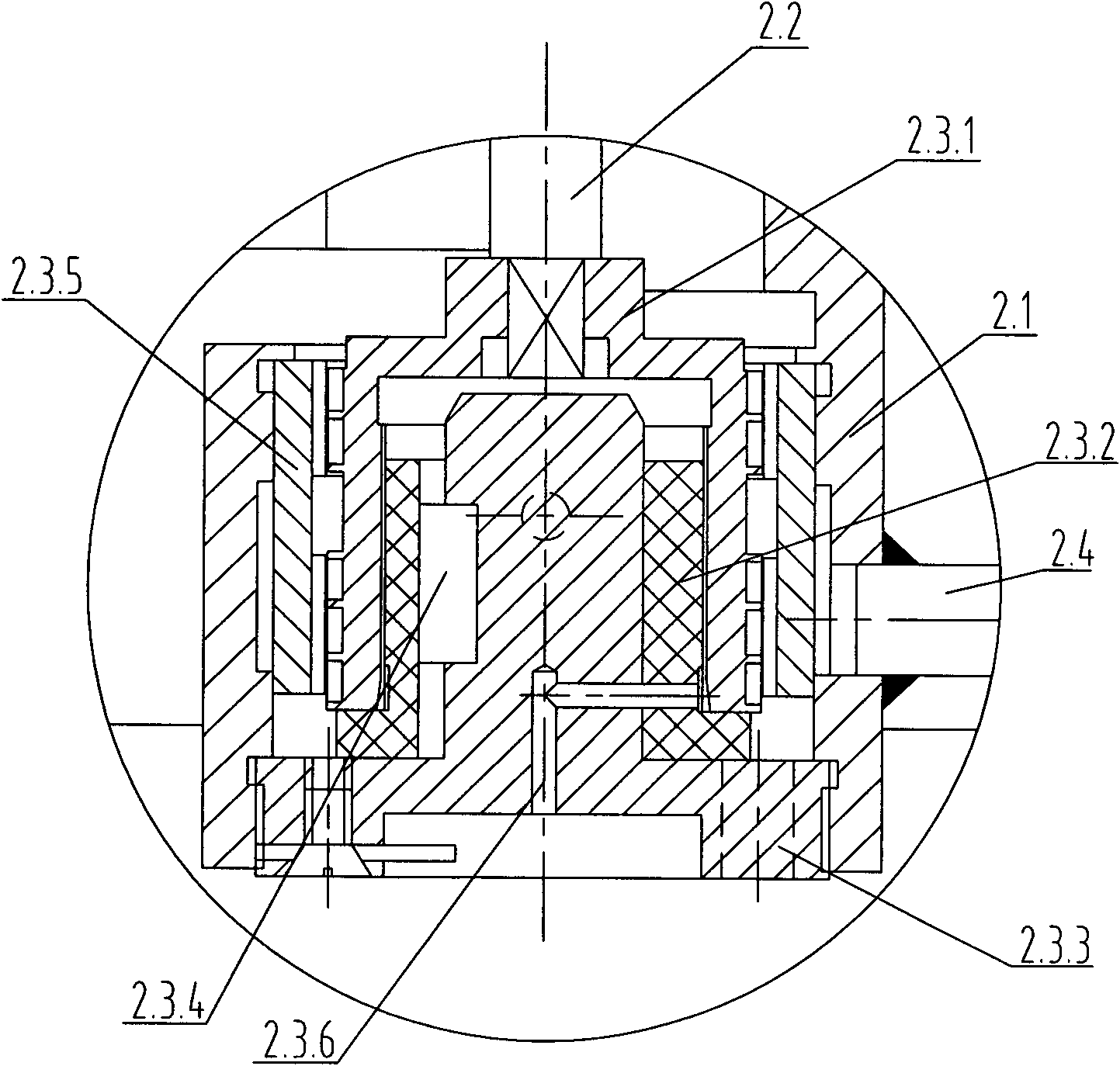 Vertical self-priming centrifugal pump self-supply water-cooling mechanical sealing structure