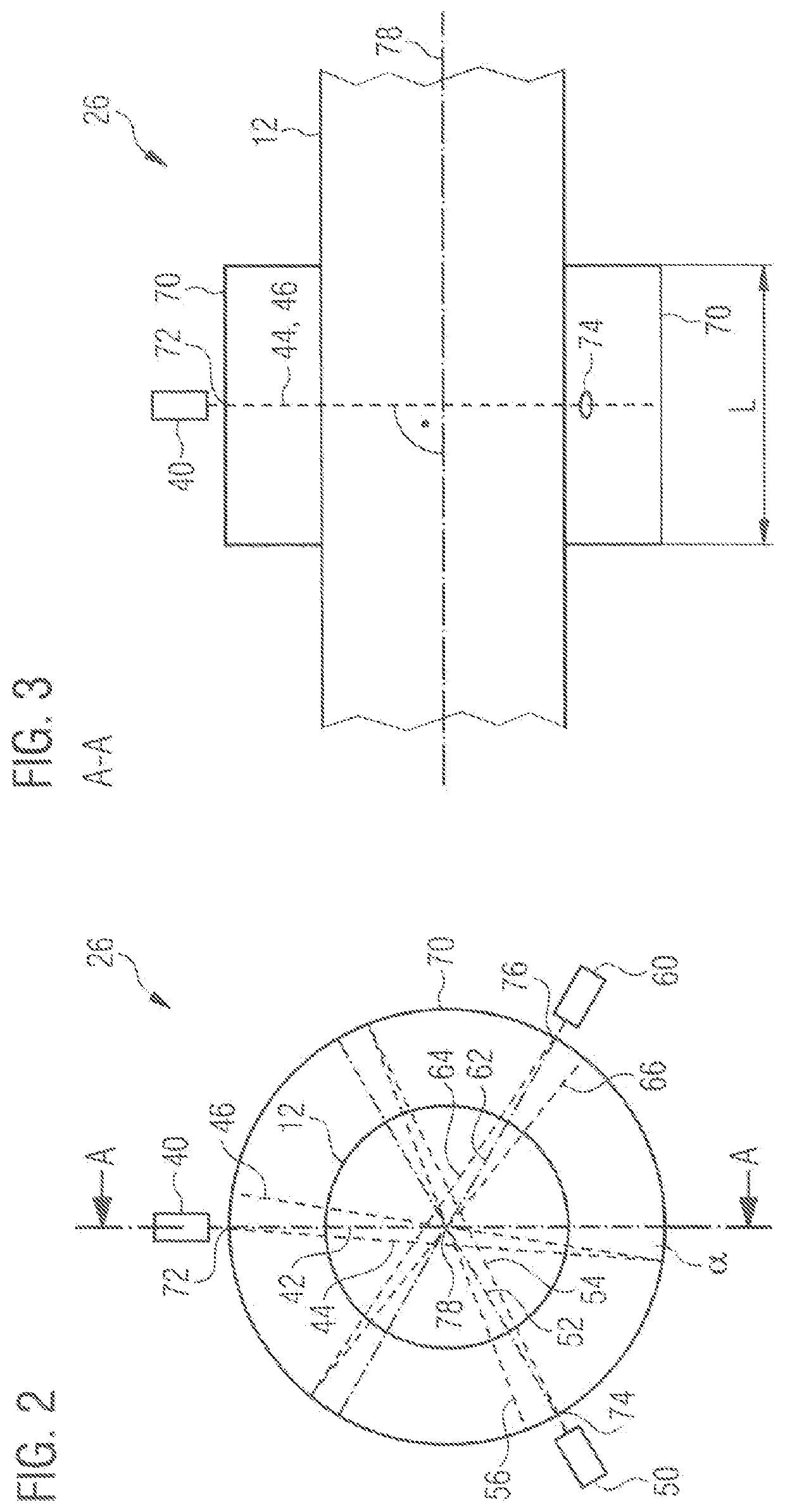 Apparatus and method for improving at least one physical property of an extruded plastic material