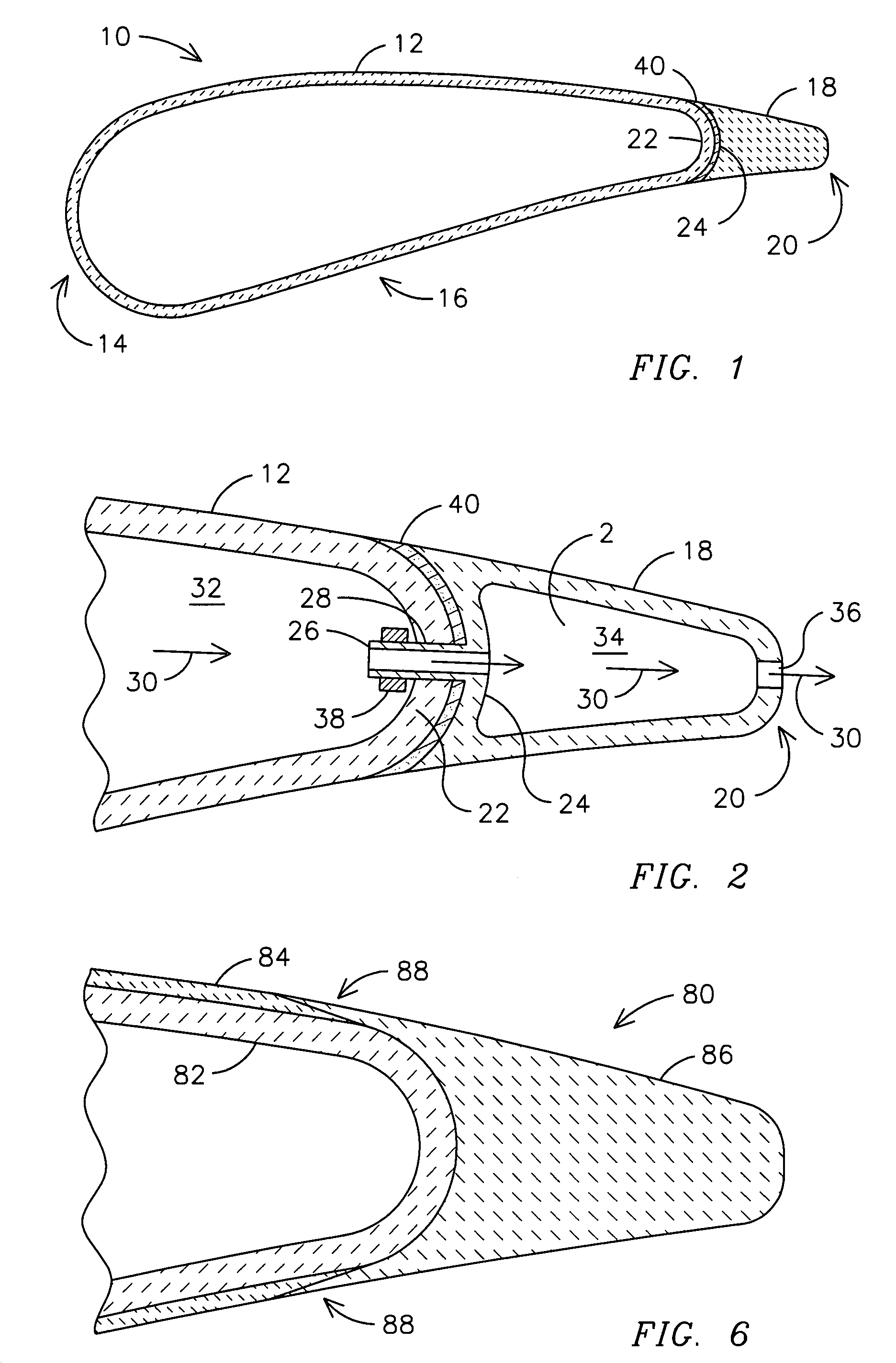 CMC airfoil with thin trailing edge