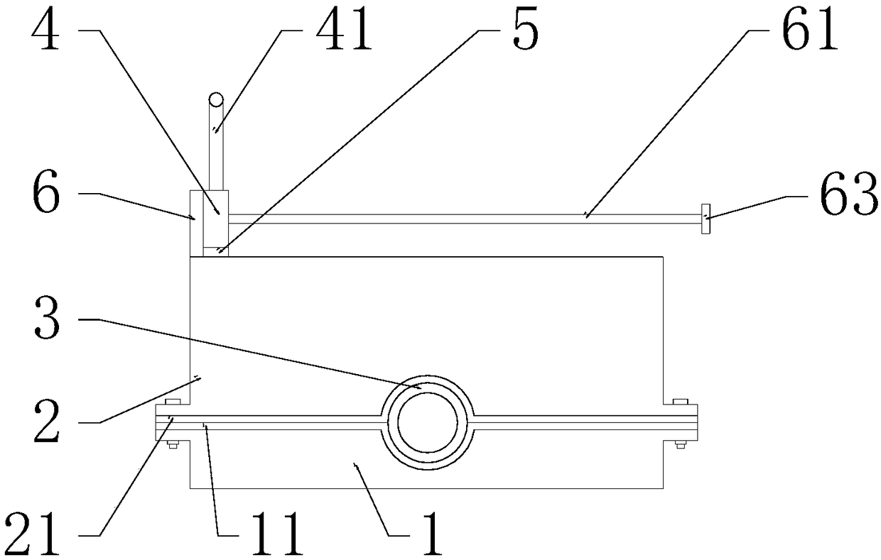 Rainproof device for rotary piston flow meter