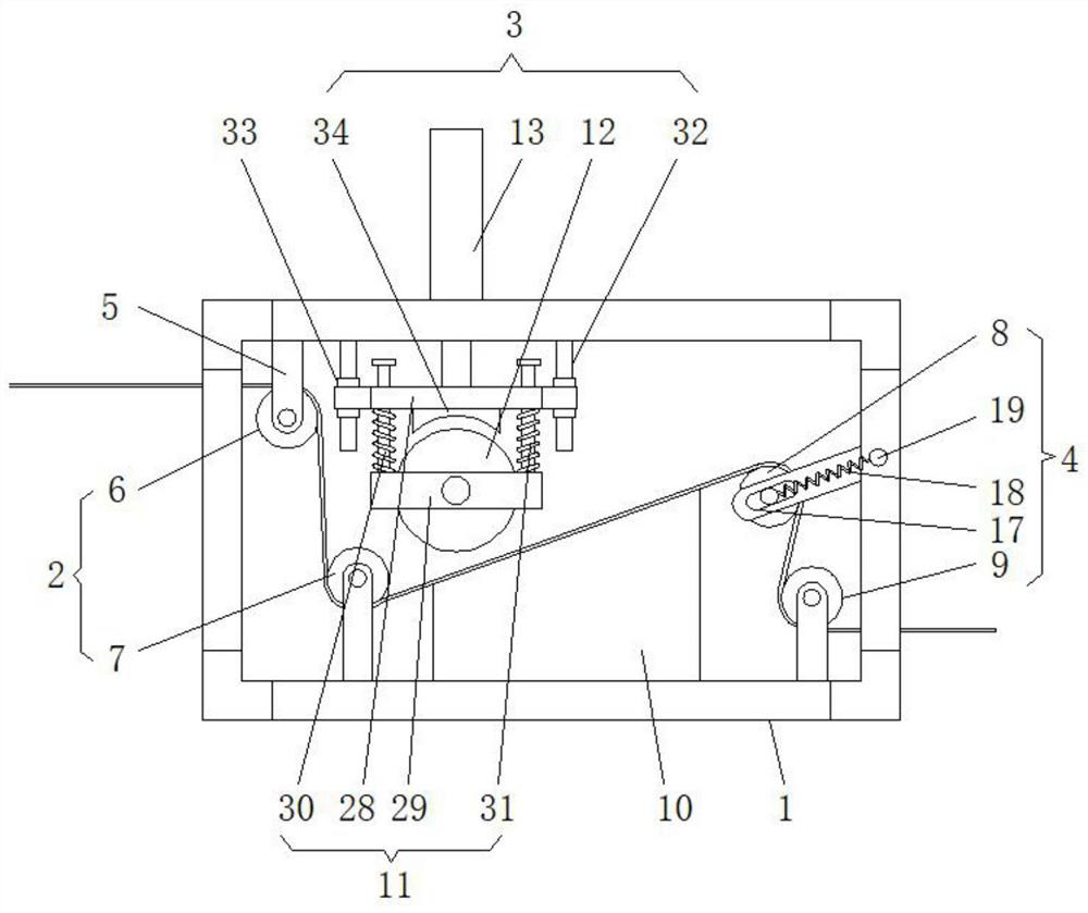 Rapid printing device for textiles