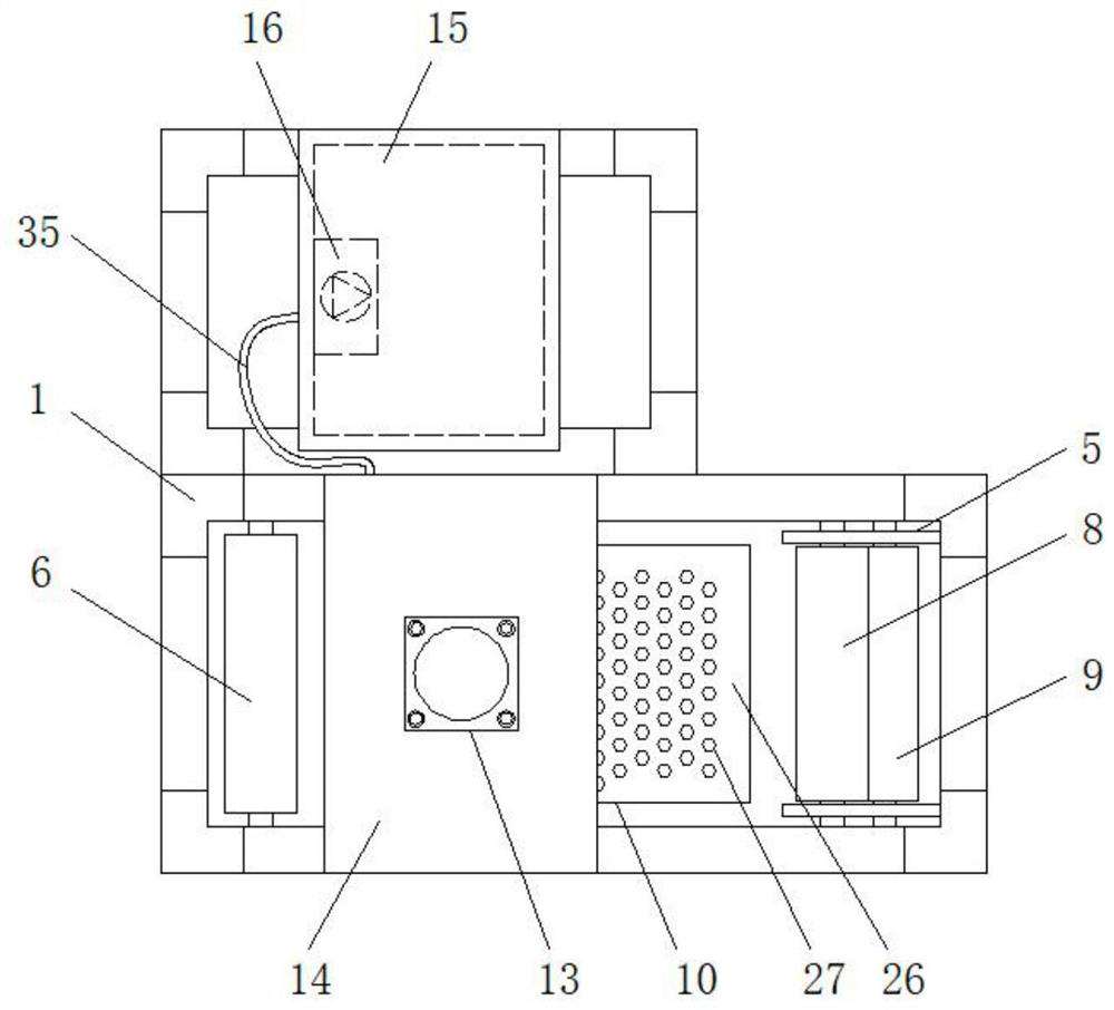 Rapid printing device for textiles