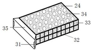 Modular composite advanced treatment system and operation method for low-concentration heavy metal wastewater