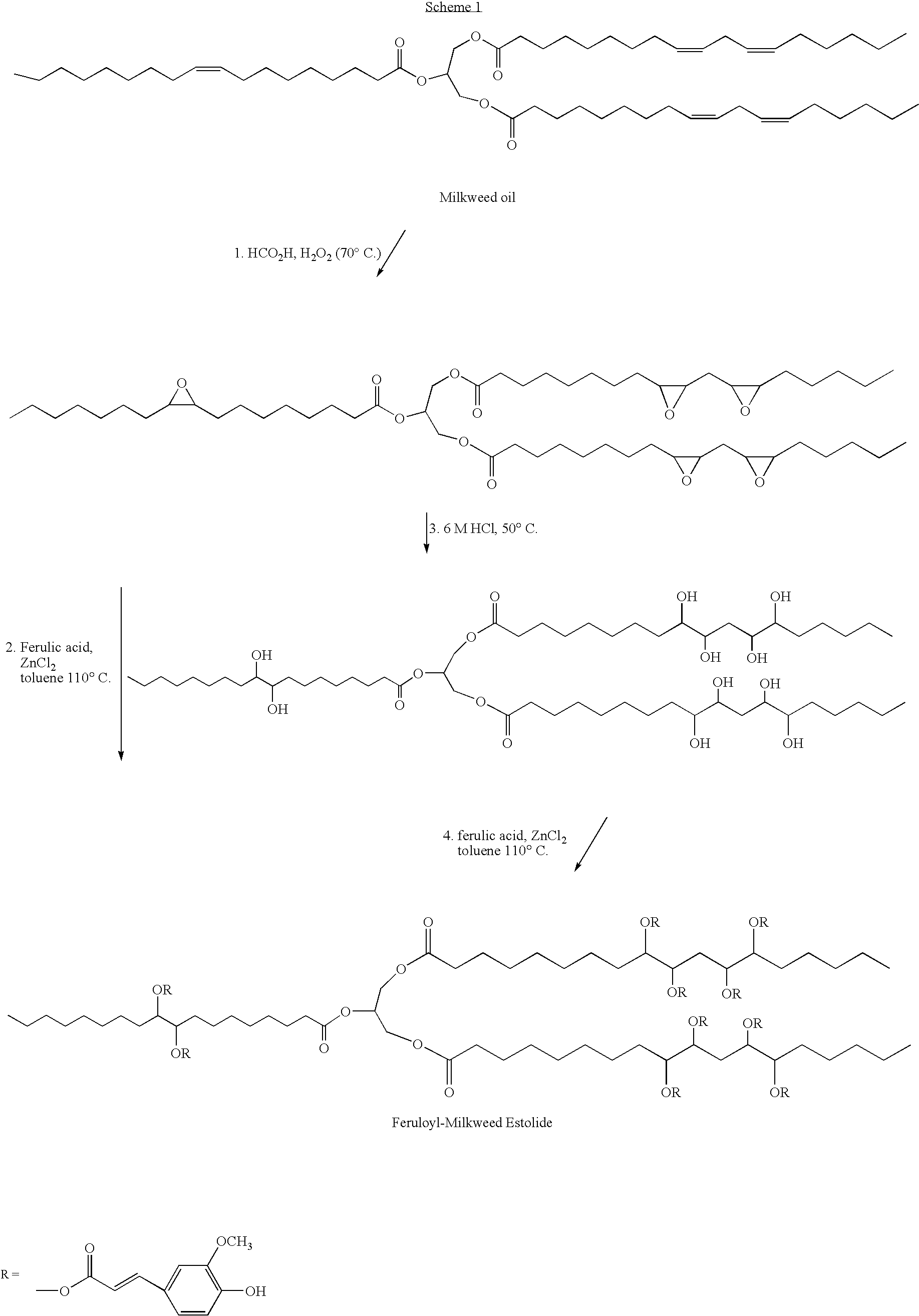 Sunscreen reagents from unsaturated waxes and triglycerides