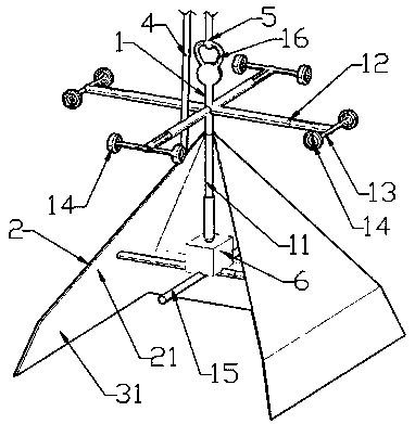 Flue plastering device and method