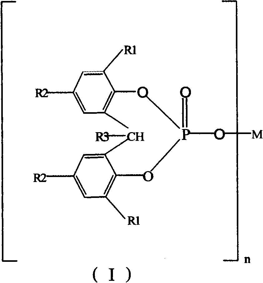 Preparation method of ultrafine organic phosphate nucleating agent