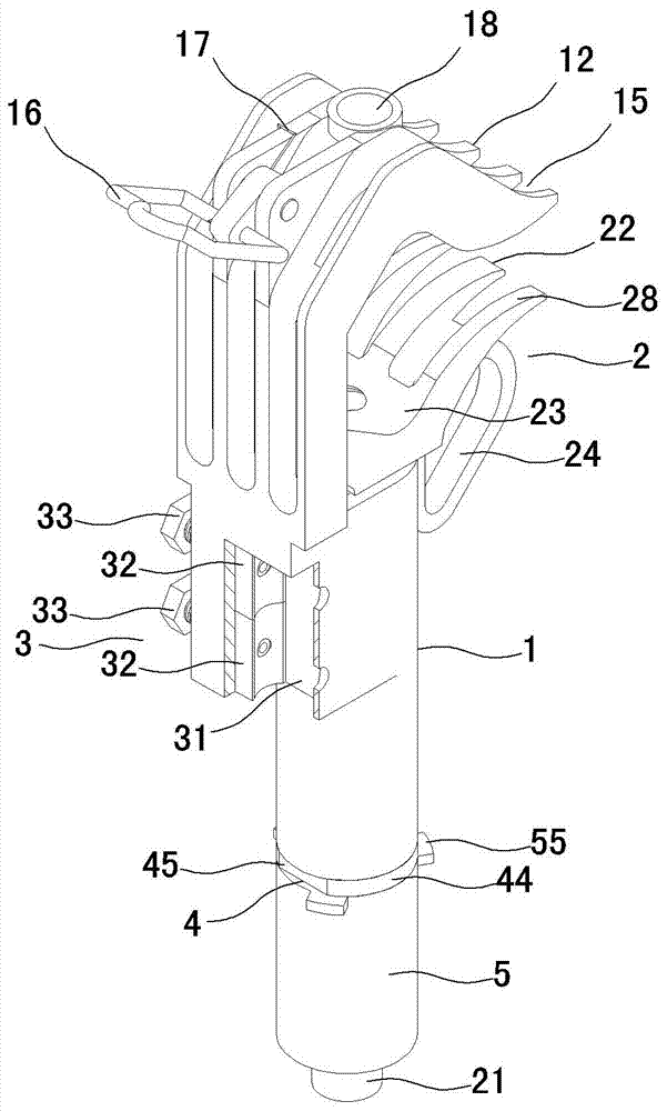 Rapid, reliable and safe grounding wire fixture