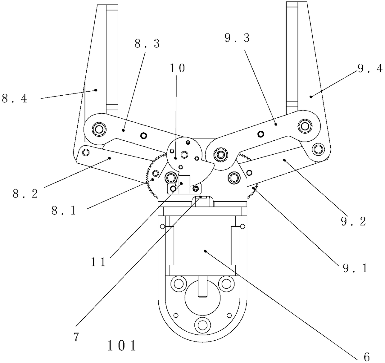 Robot with precise zeroing function, zeroing method, system and medium