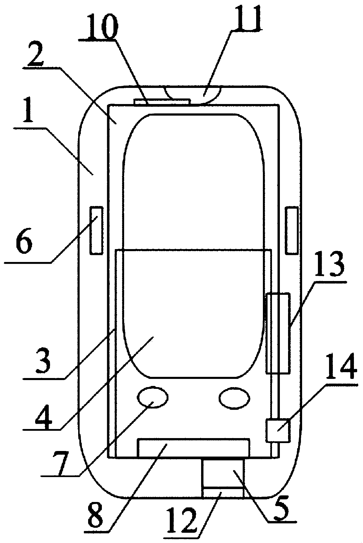 Rechargeable Bluetooth intelligent remote control