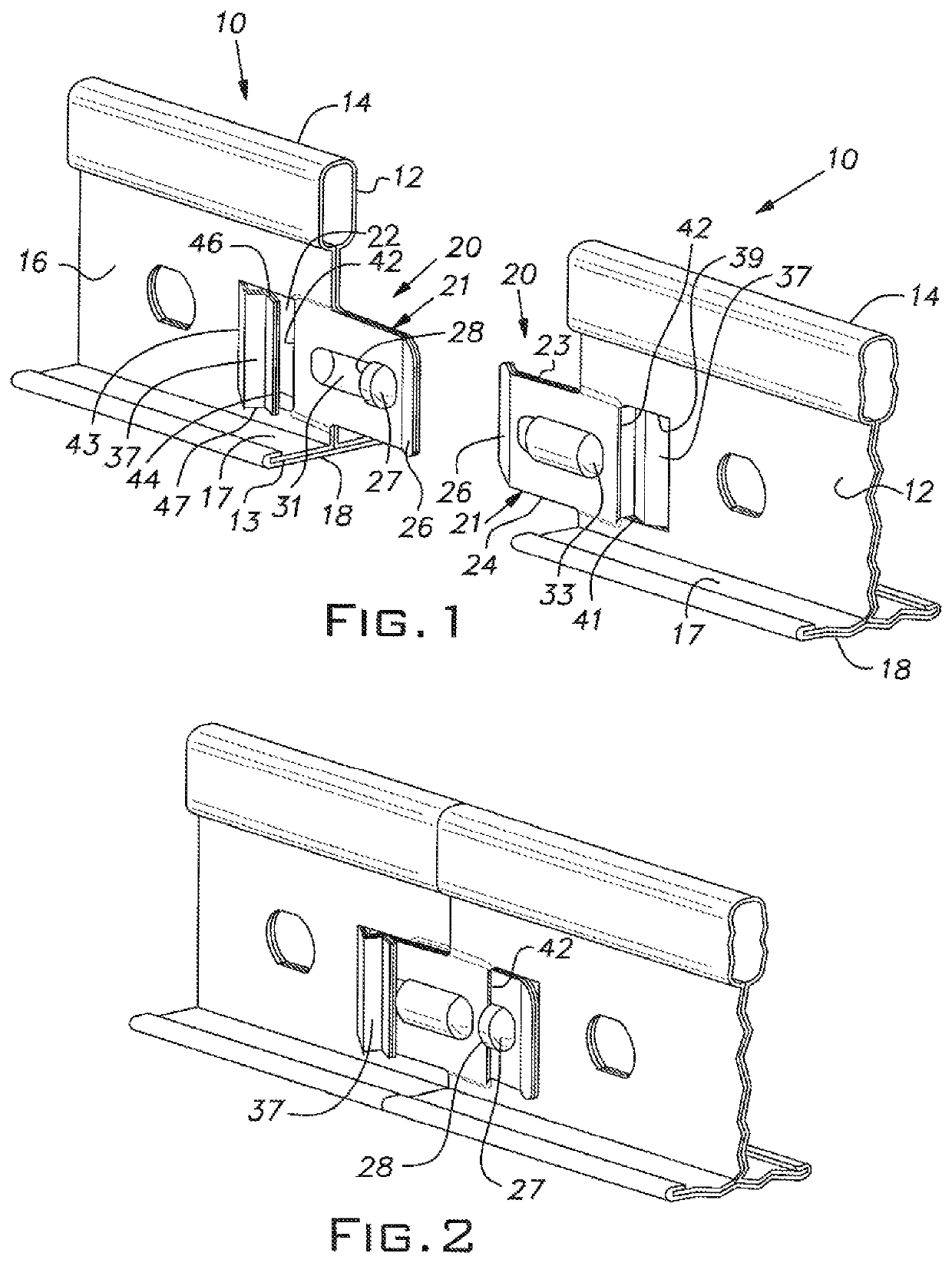 High strength main tee splice