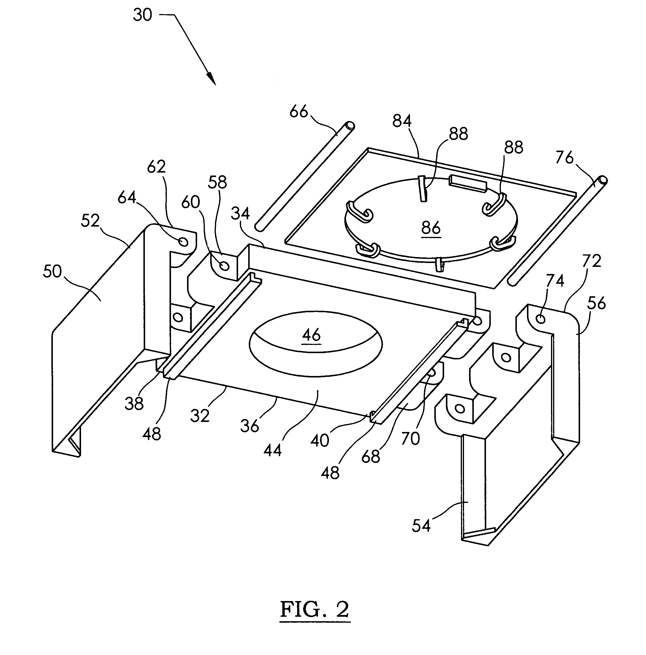 Collapsible potty