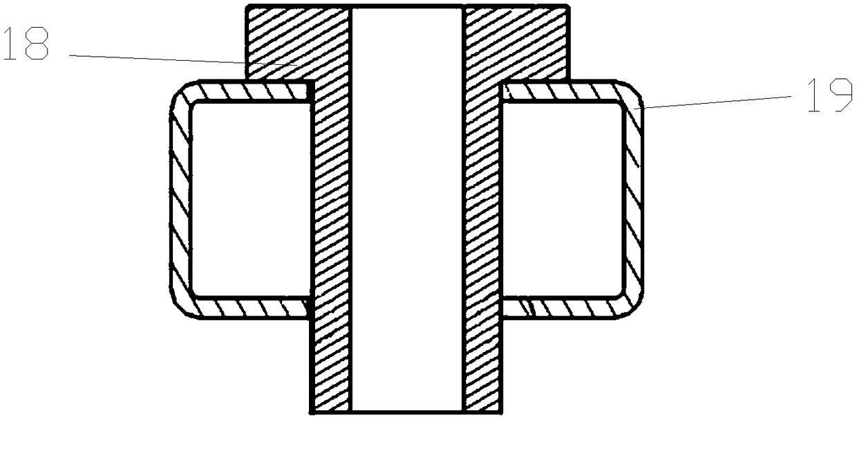 Body longitudinal beam and auxiliary frame mounting structure