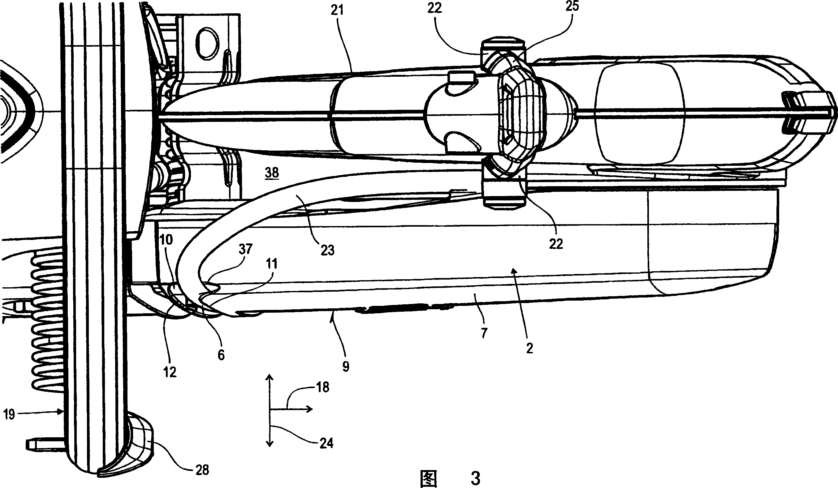 Hand-held cut-off machine