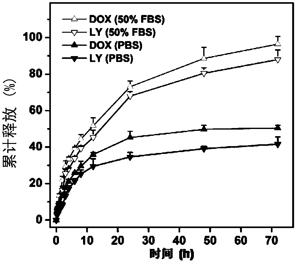 Nanometer drug carrying system and preparation method thereof as well as pharmaceutical composition and application of co-encapsulated nanometer drug carrying system to cancer treatment