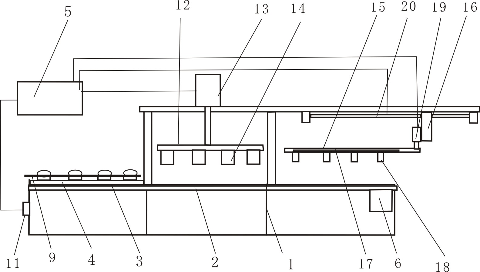 Tight covering device of flip type packaging container cover