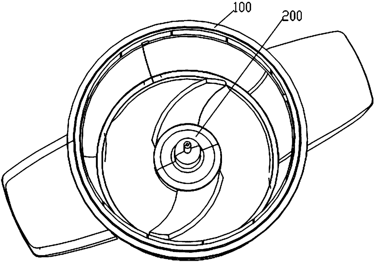 Knife replacement structure of multifunctional cooking machine