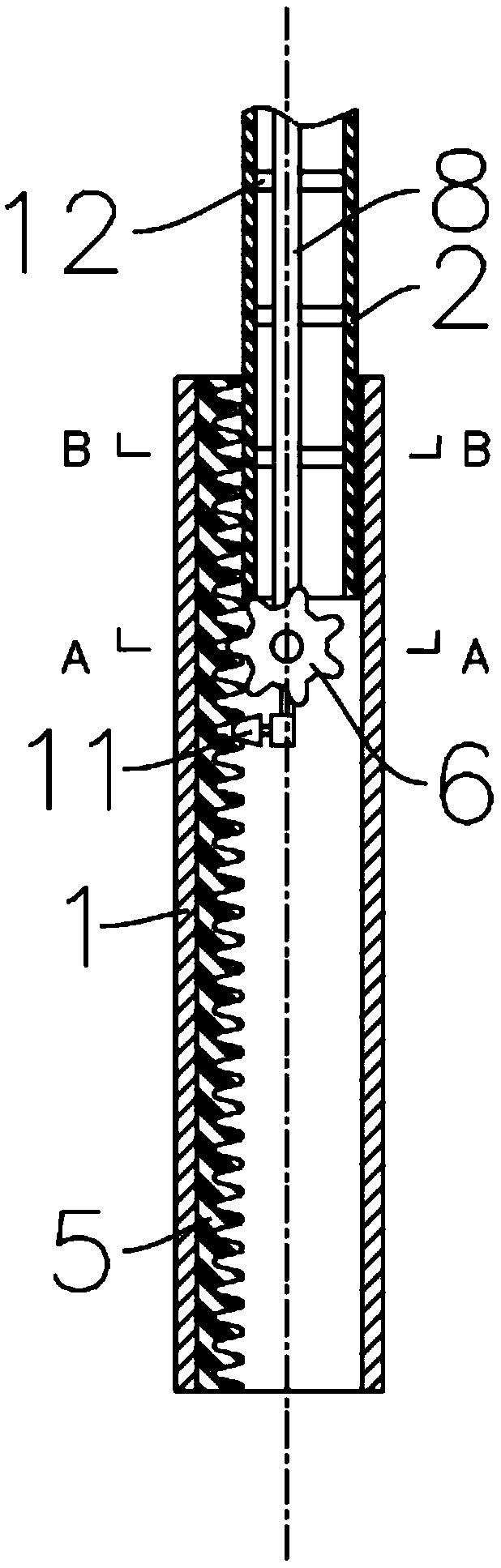 Suitcase pull bar capable of optionally adjusting length