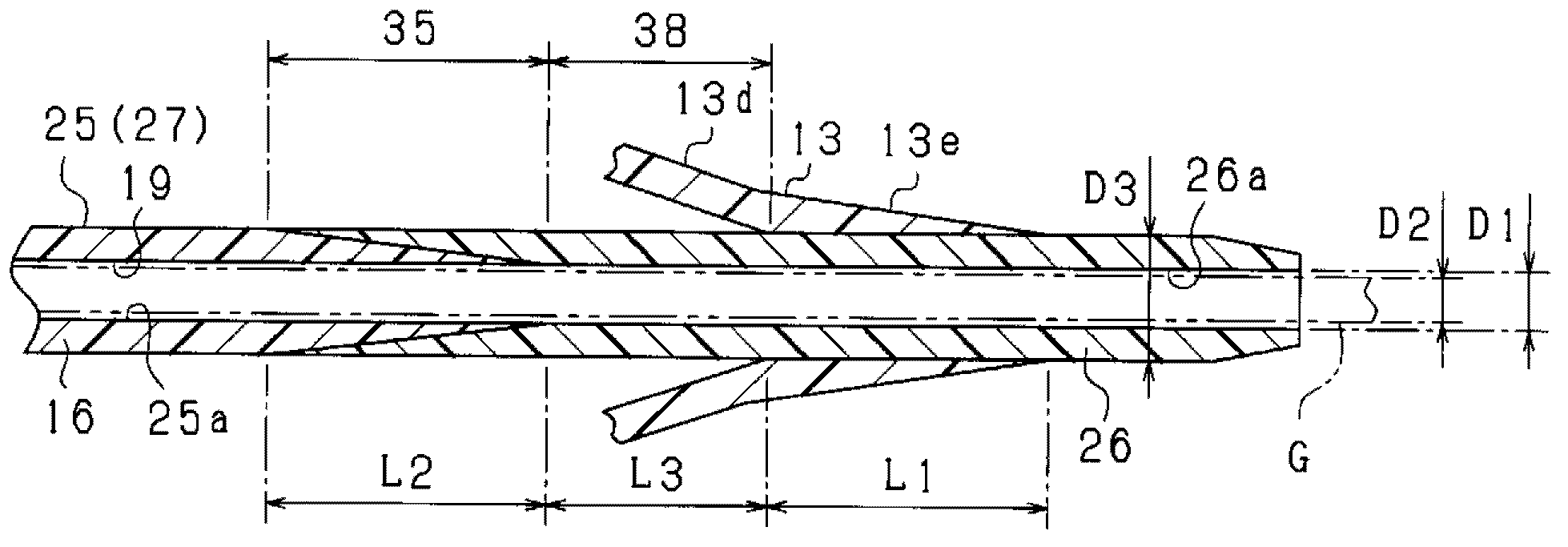 A balloon catheter