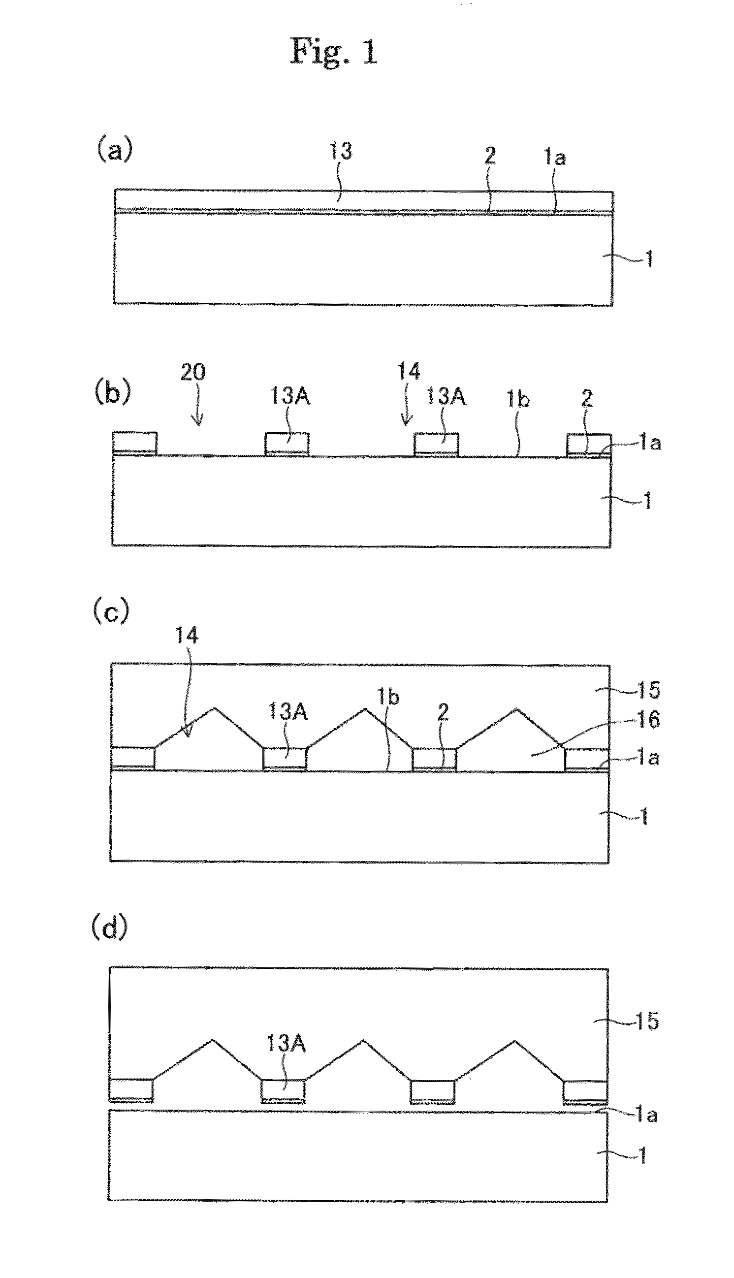 Process for Producing Group 13 Metal Nitride, and Seed Crystal Substrate for Use in Same