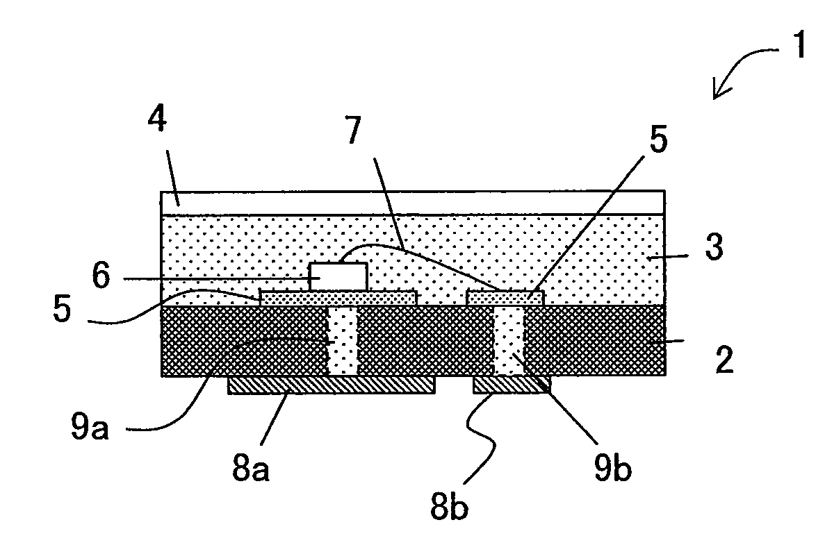 Light emitting apparatus, method for manufacturing the light emitting apparatus, electronic device and cell phone device