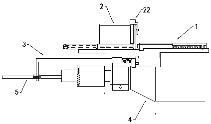 Screw delivery rack for electric drill