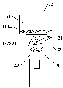 Screw delivery rack for electric drill