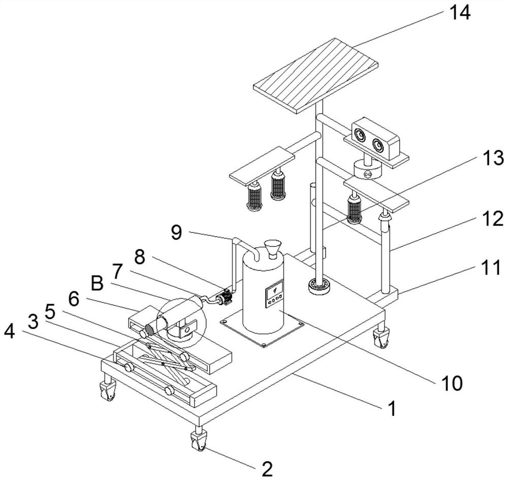 Insect trapping device for agricultural insect control and using method