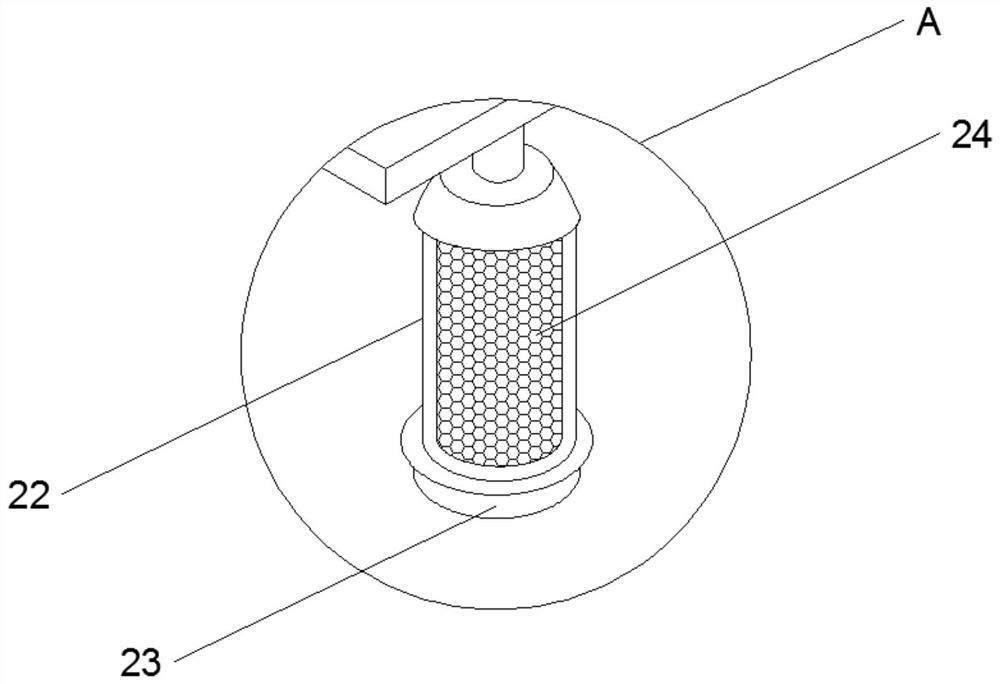 Insect trapping device for agricultural insect control and using method