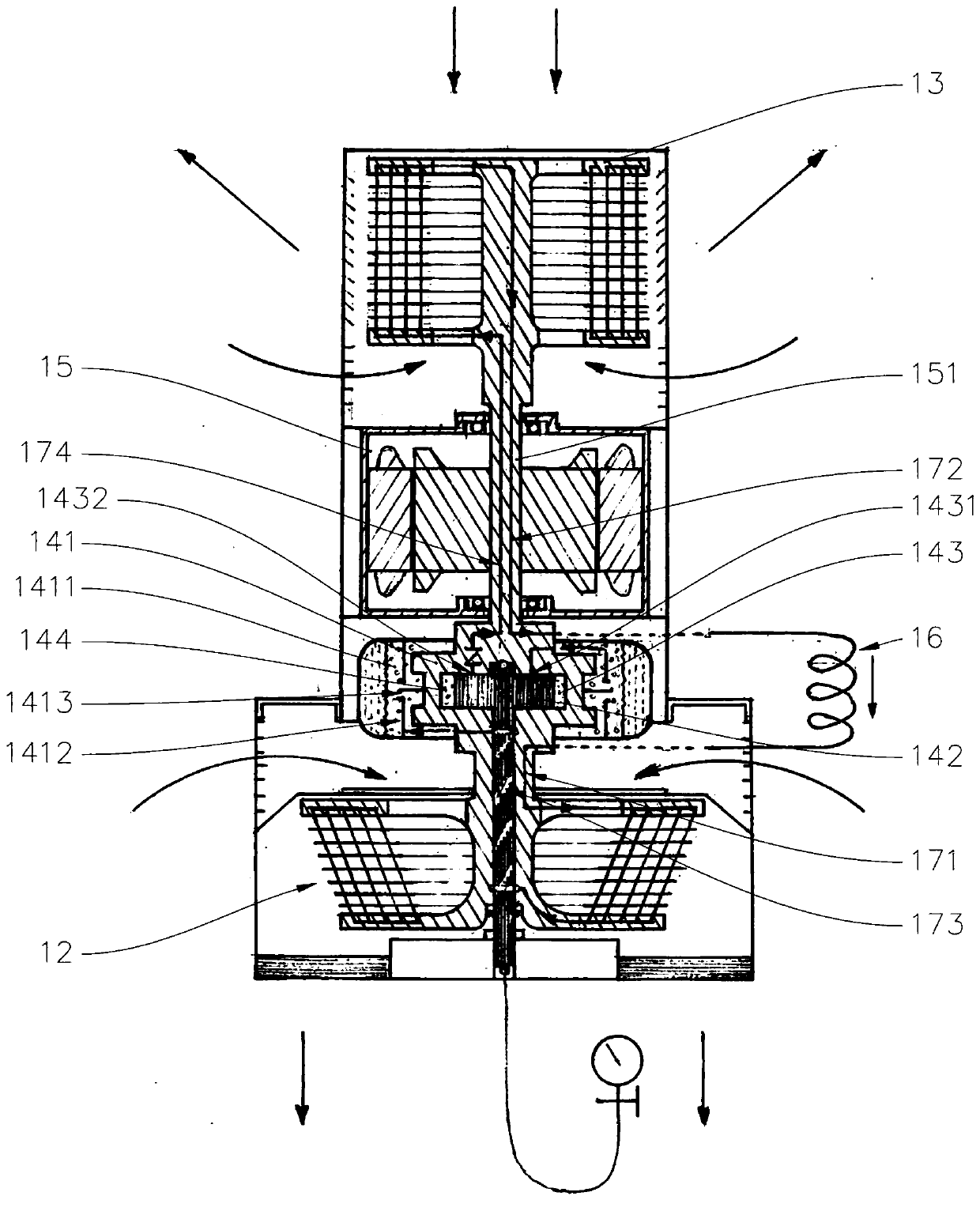 Inertia air conditioner, air conditioner indoor unit, air conditioner outdoor unit and air conditioner system