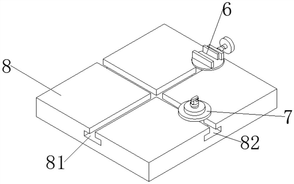 Tension test device for electric power fittings