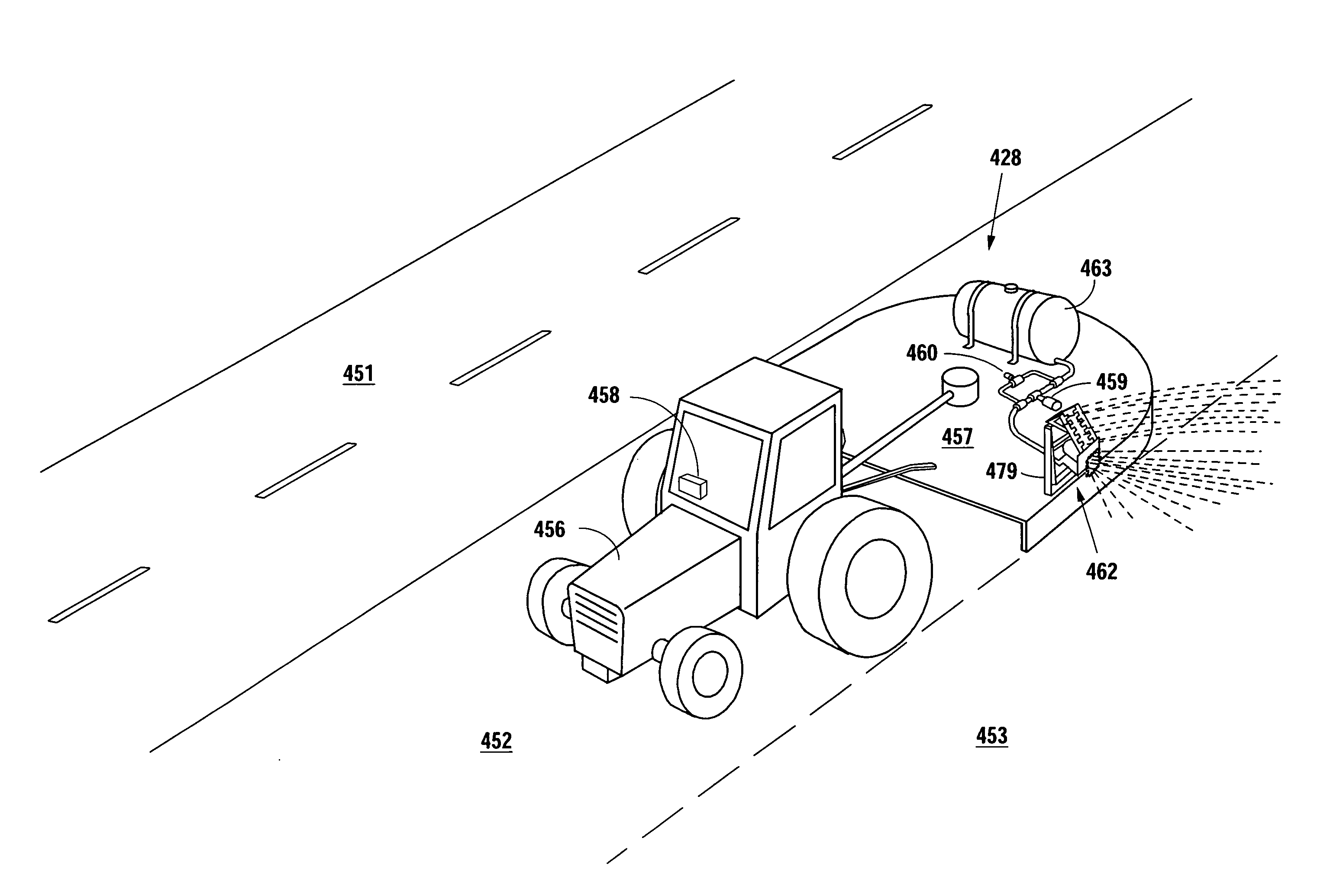 Method and apparatus for a spray system