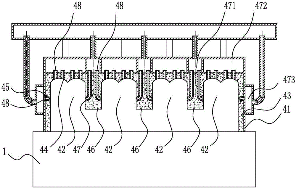 Large-capacity garbage high-temperature gasification spraying combustion system