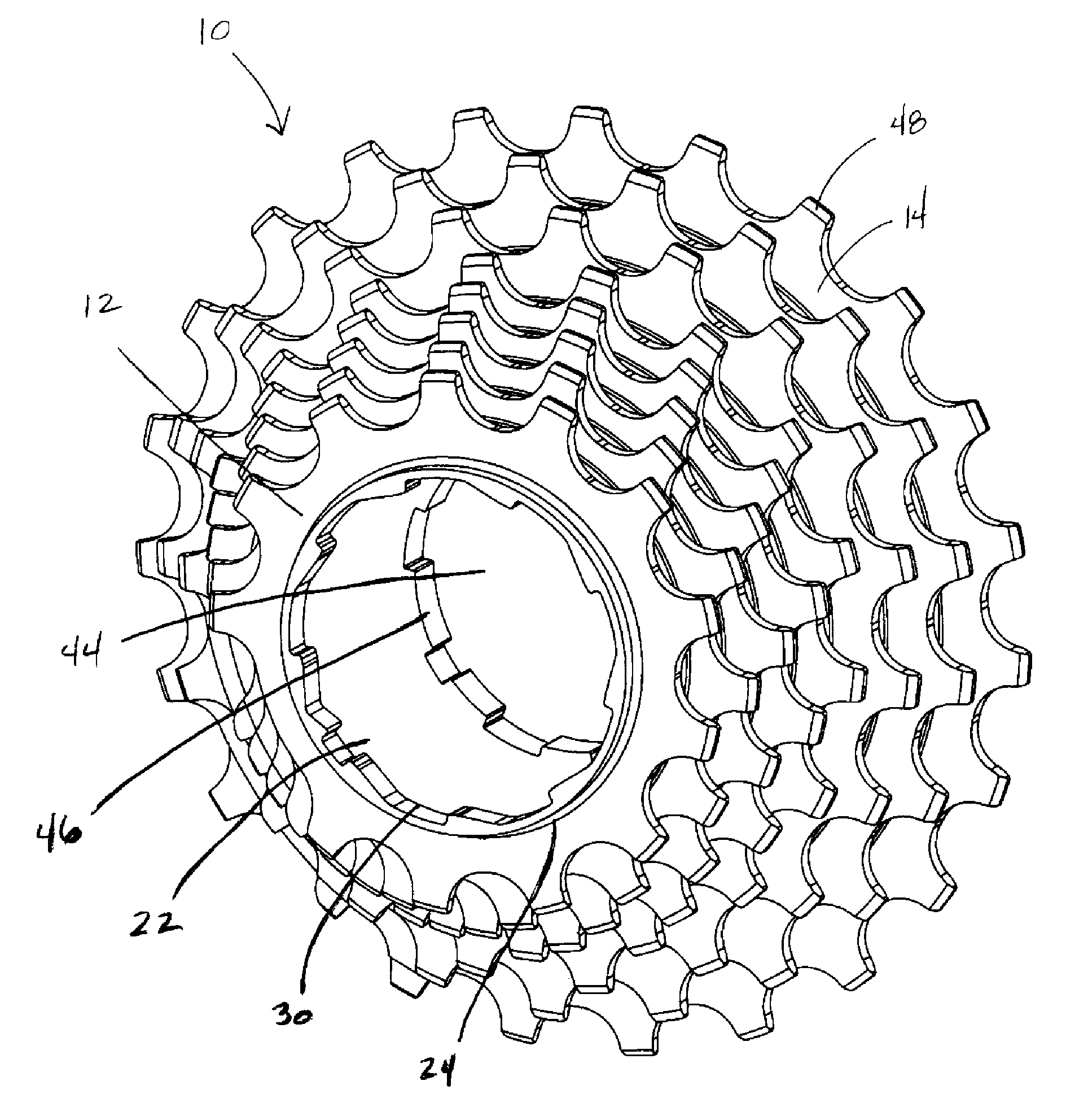 Bicycle Multi-Gear Cassette