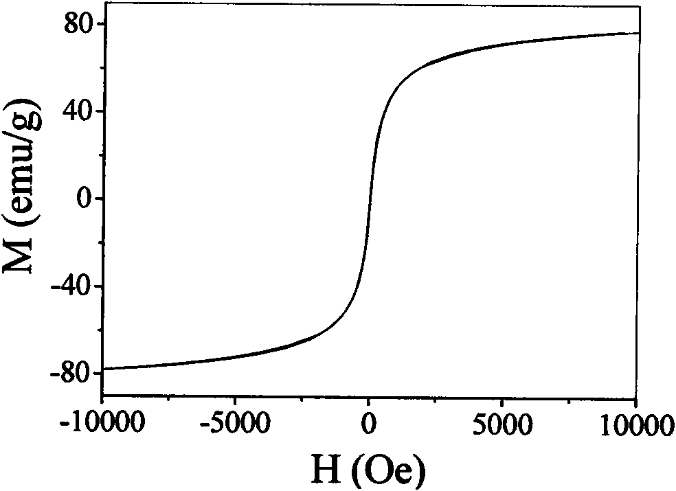 Nano magnetic resonance imaging contrast agent and preparation method thereof