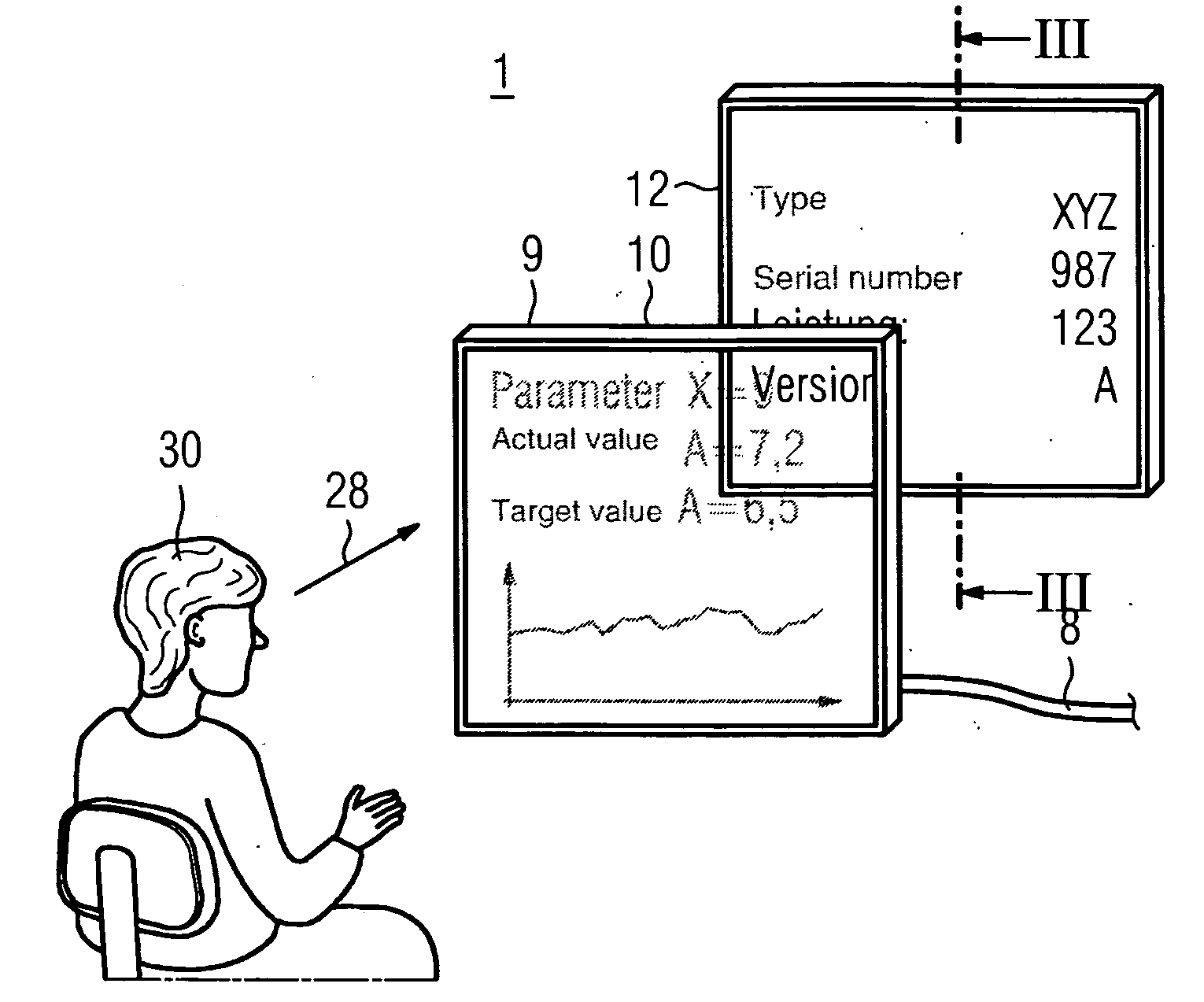 Dispaly System, in Particular for an Industrial Automation Device