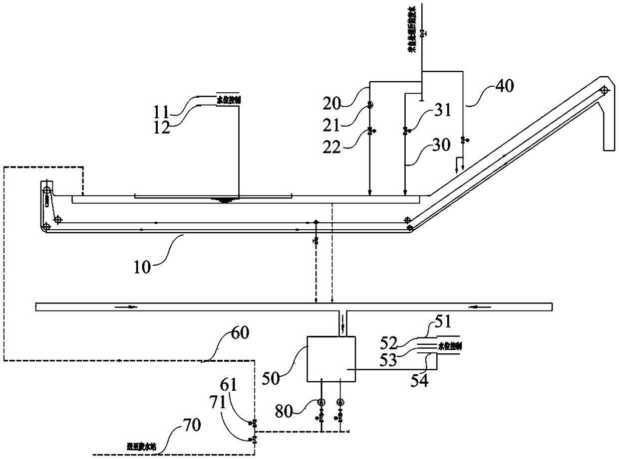 Self-balancing method for cooling water of slag extractor