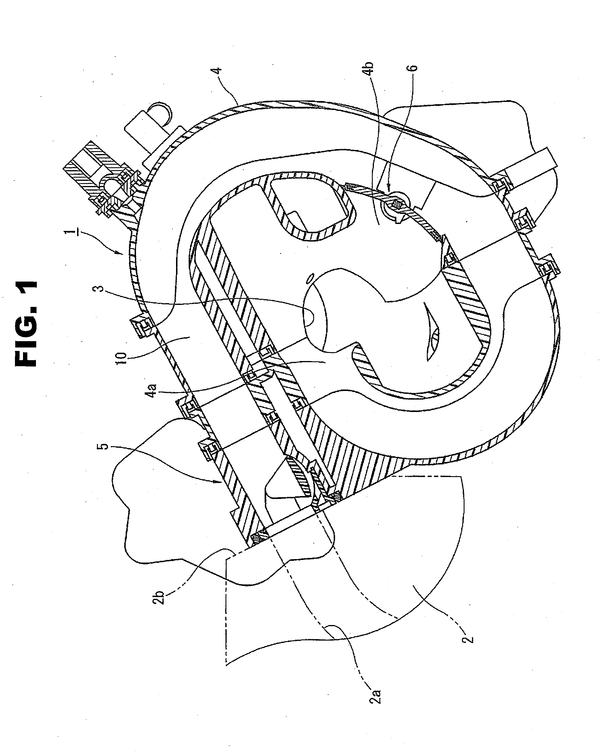 Air intake system for internal combustion engine