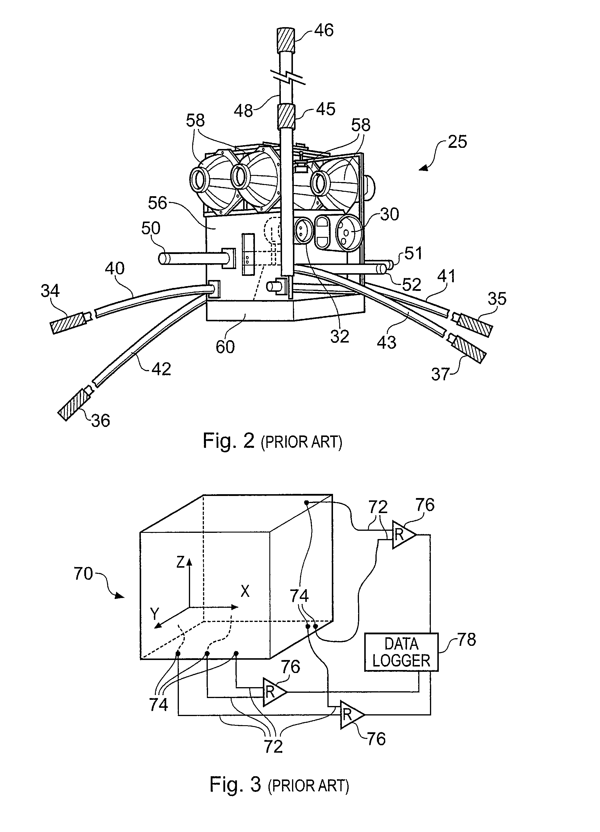 Electromagnetic detector for marine surveying