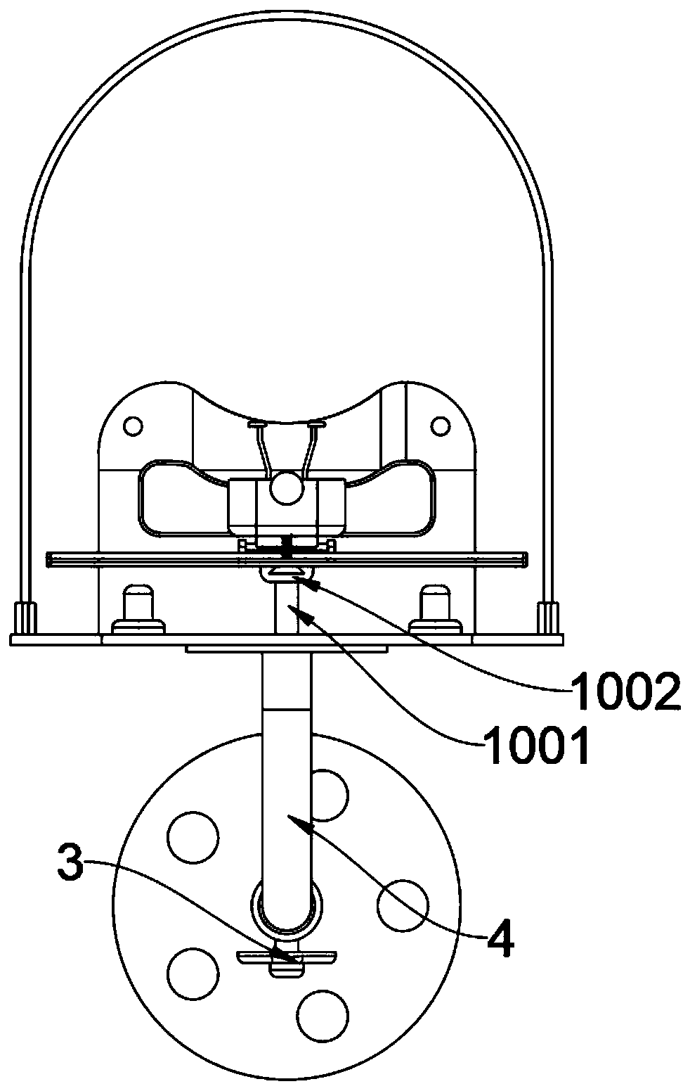 Special irrigator for ophthalmologic nursing