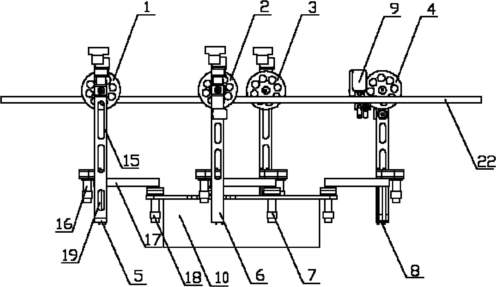 Split line moving platform