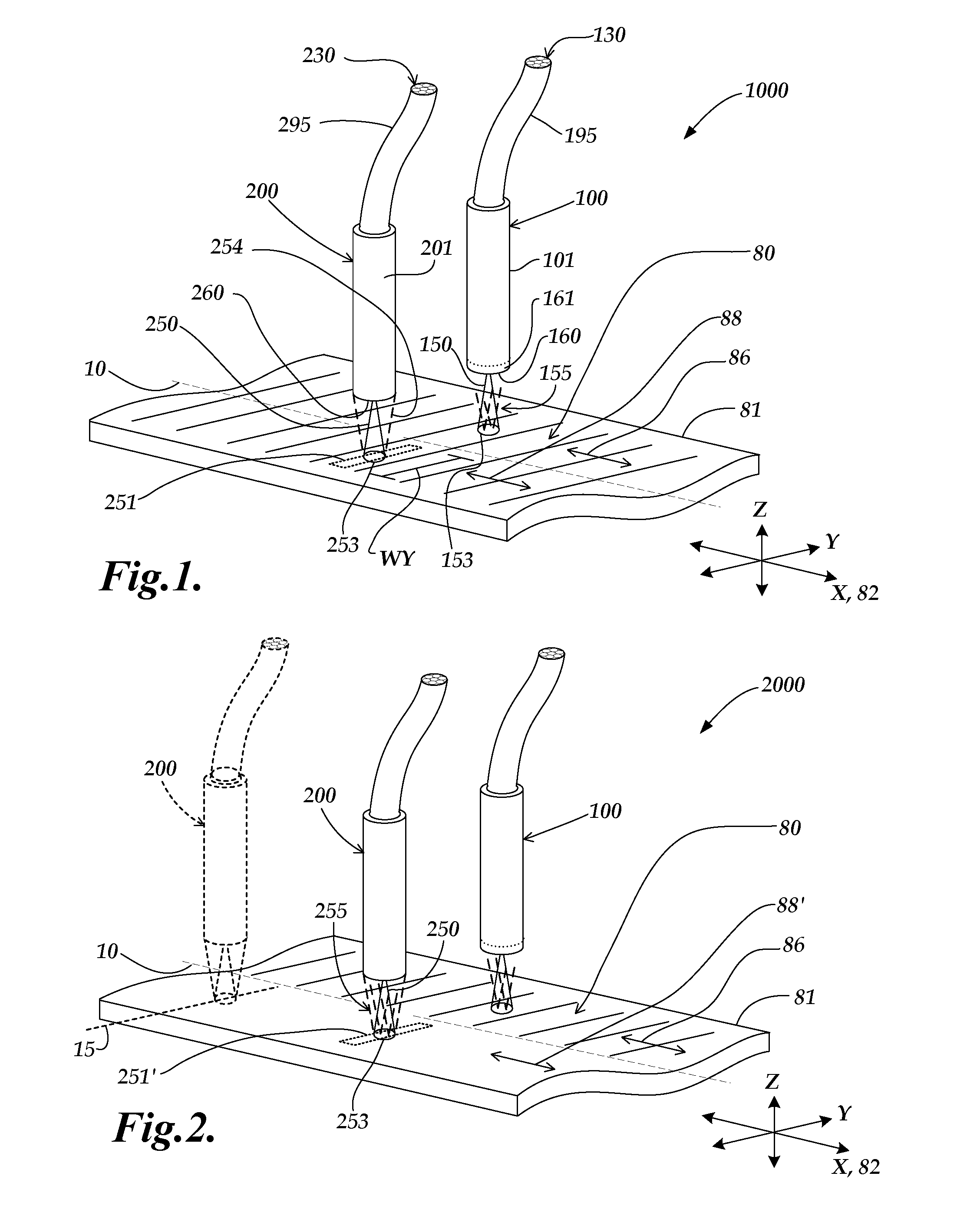 Reference signal generating configuration for an interferometric miniature grating encoder readhead using fiber optic receiver channels