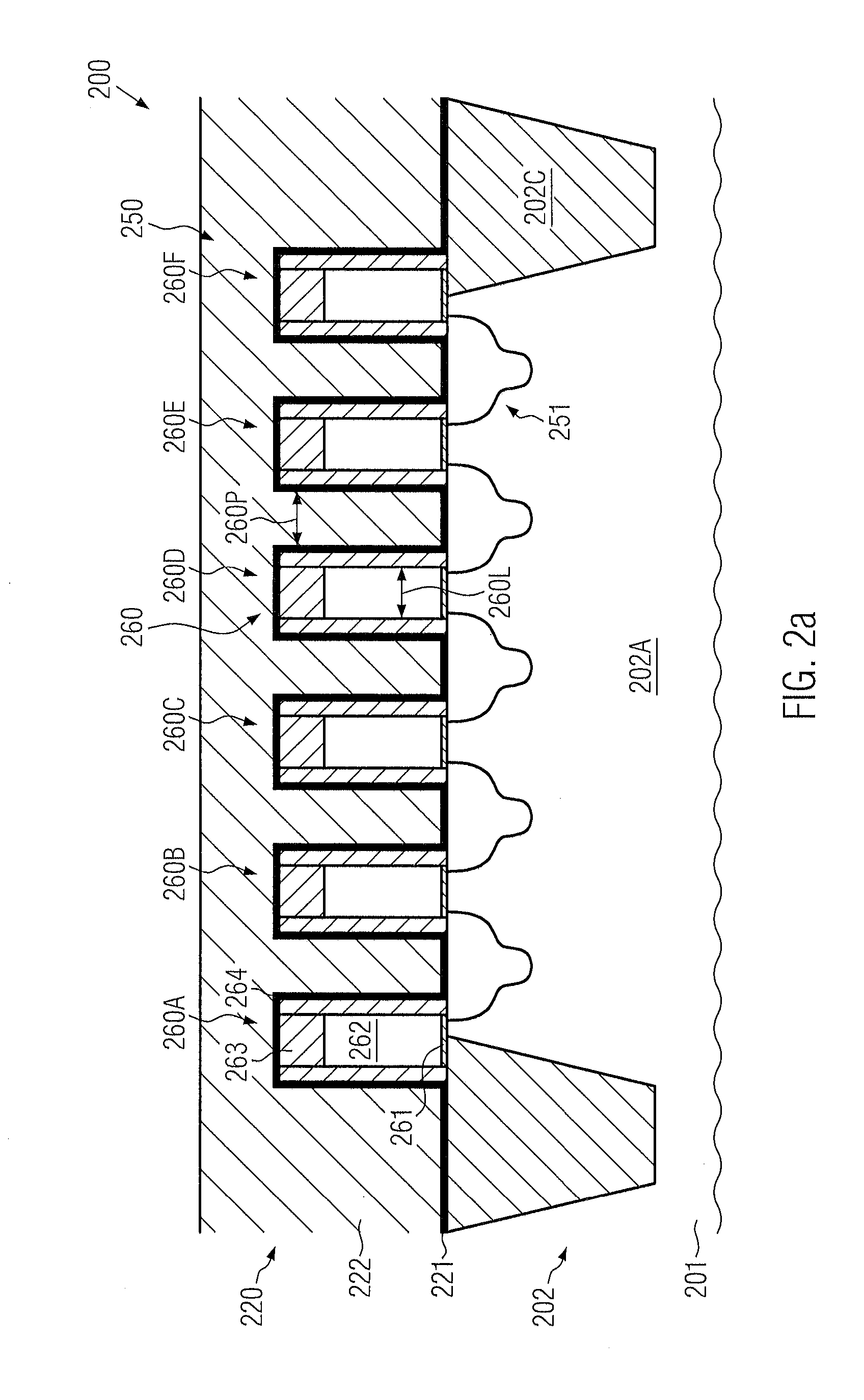 Semiconductor device comprising self-aligned contact elements