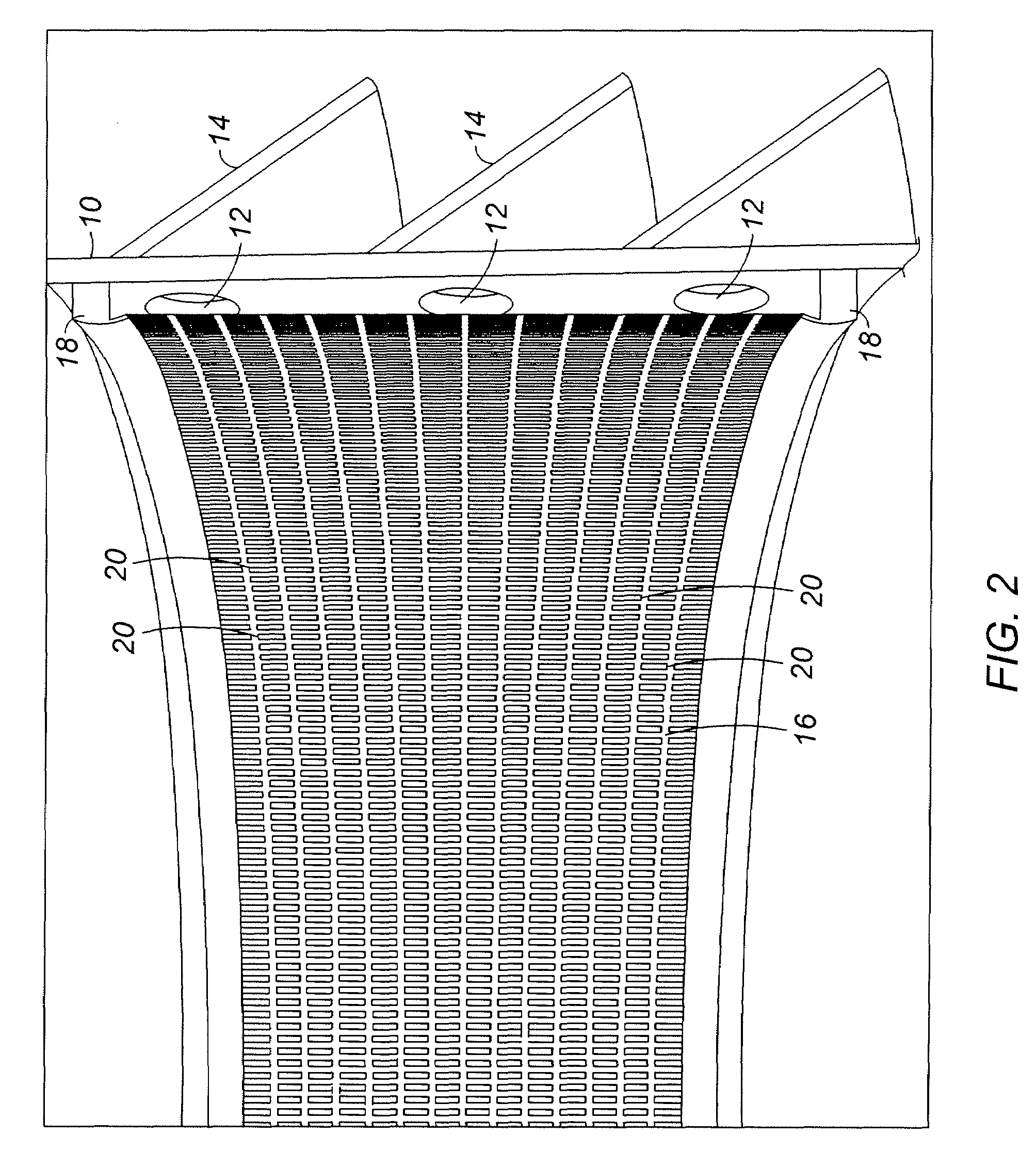 Secondary Containment for a Perforated Plate