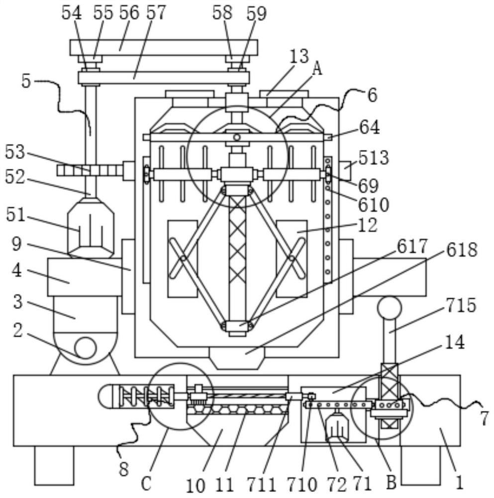 Waterproof pad production device with heat preservation function and production process thereof