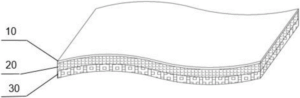 Flexible heat preservation and heat insulation film and preparation method thereof