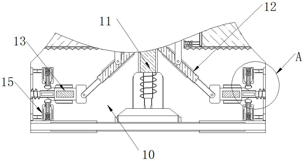 Equipment used for protecting keyboard according to different pressing forces and used for computer