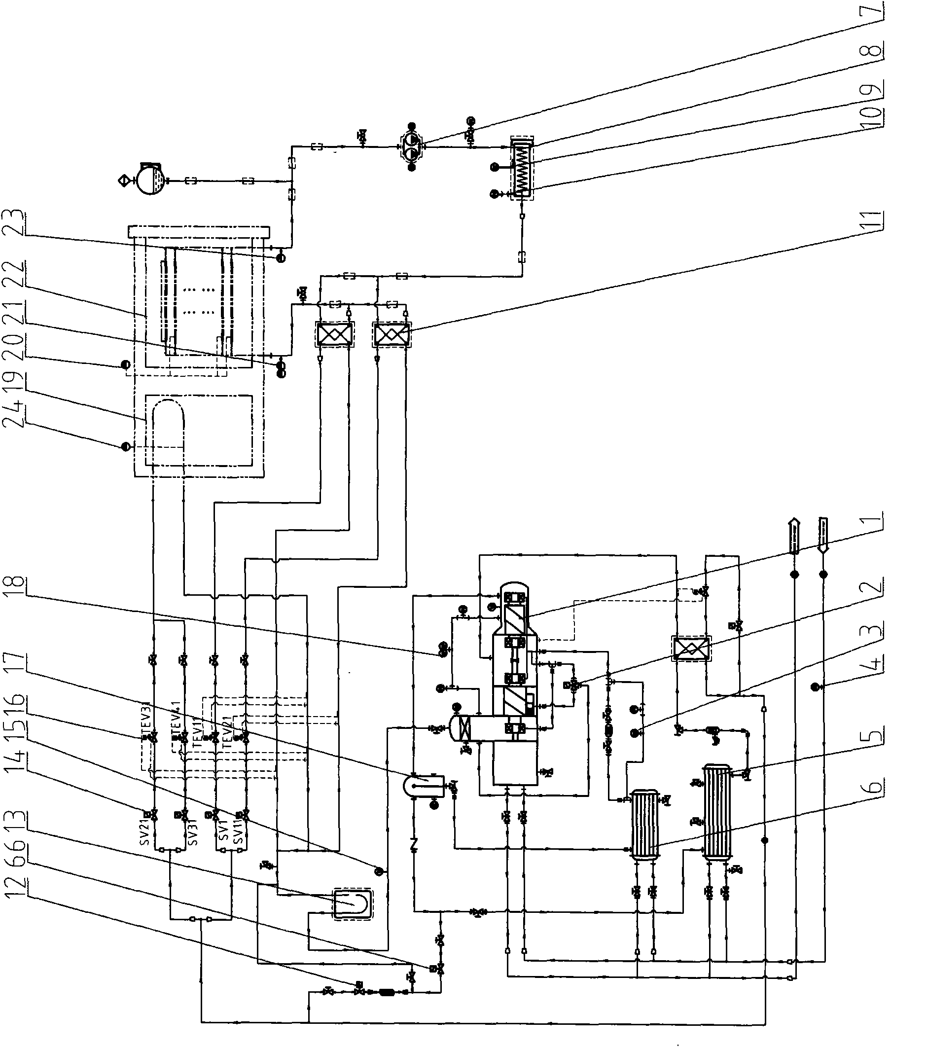 Full-automatic intelligent vacuum freeze dryer